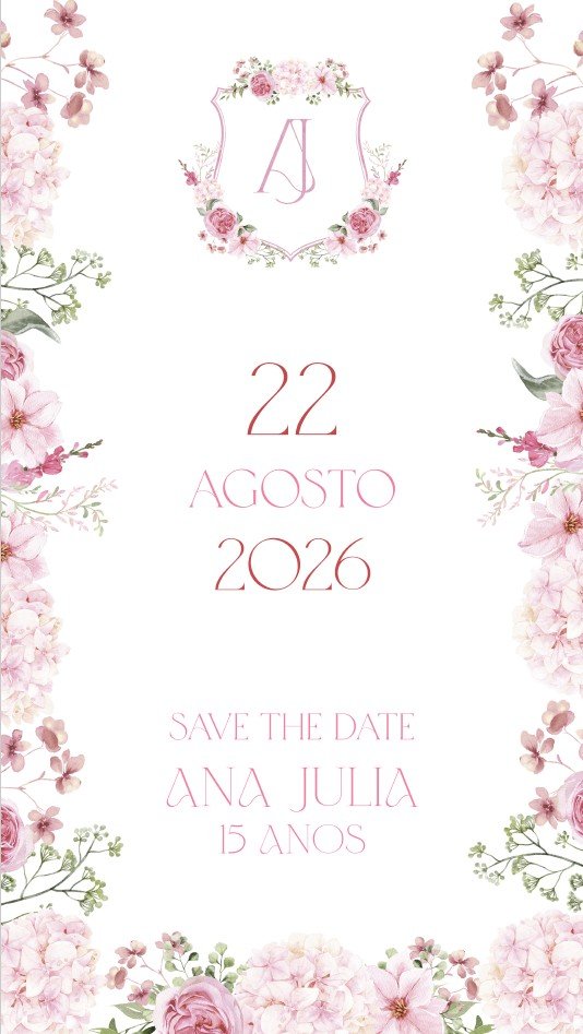 Convite - Save the Date